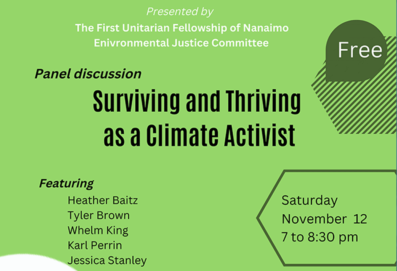 Surviving and Thriving as a Climate Activist - Panel Discussion